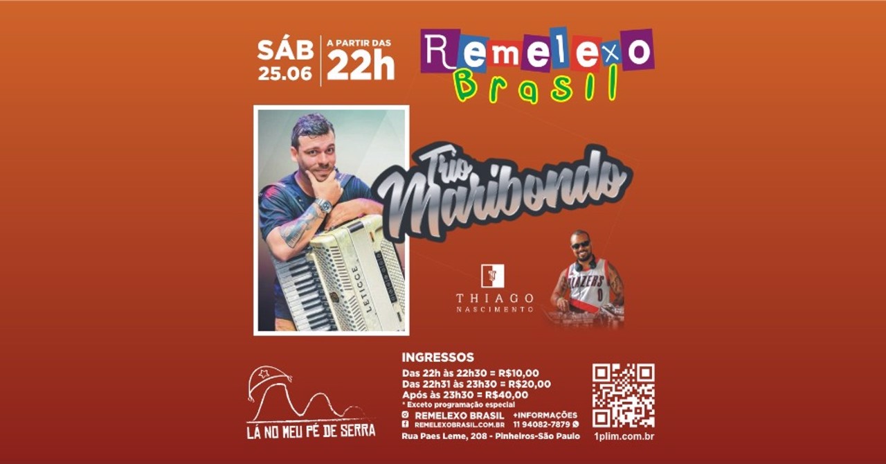 Trio Maribondo Dj Thiago Nascimento No Remelexo Brasil Plim