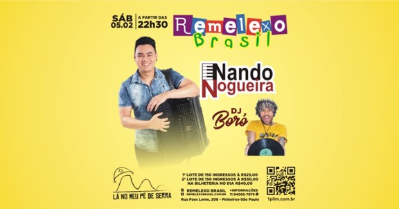Nando Nogueira e Dj Boró no Remelexo Brasil
