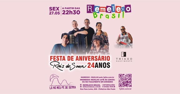 FESTA DE ANIVERSÁRIO Raiz do Sana 24 ANOS  & Dj Thiago Nascimento